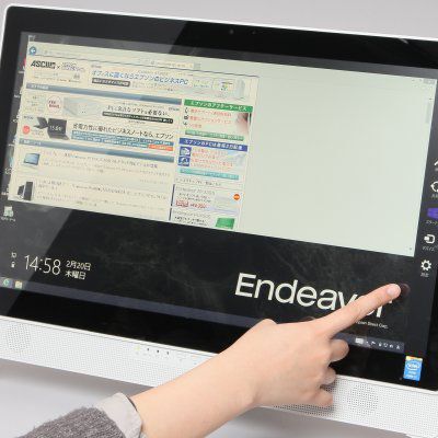 ASCII.jp：自由なカスタマイズが魅力のタッチ対応一体型デスクトップ