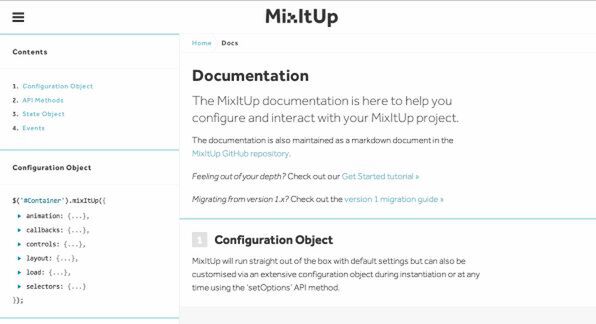 MixItUp公式サイト