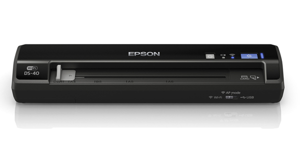 EPSON スキャナー DS-40 (乾電池駆動/Wi-Fi対応)電池付き