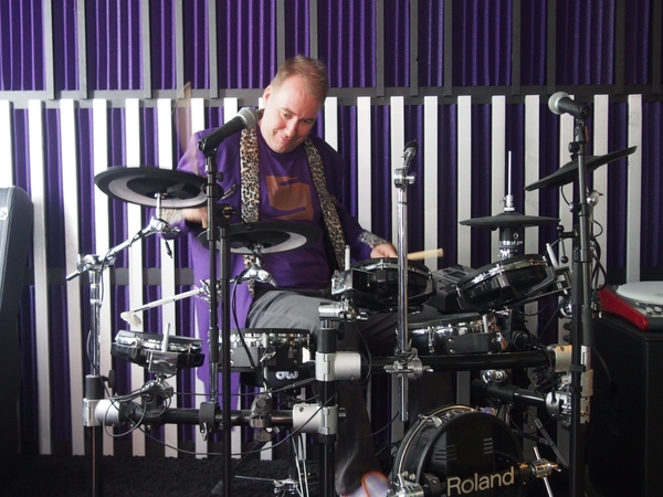 Purple Drummer