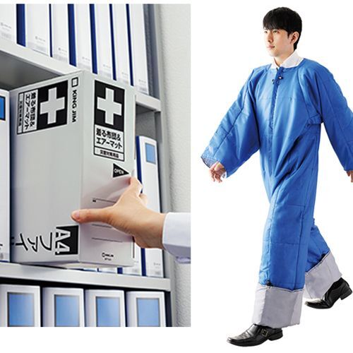 ASCII.jp：キングジム、オフィス防災備蓄に「着る布団＆エアーマット」