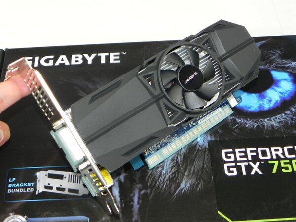 PC/タブレットGIGABYTE Geforce GTX750Ti lp ロープロファイル対応