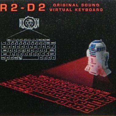 ASCII.jp：スター・ウォーズ好き必見！ 「R2-D2」の投影型キーボード
