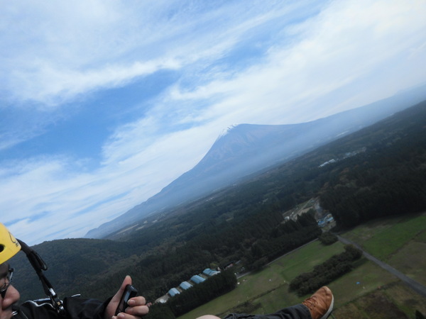 空から見る富士山も感動的