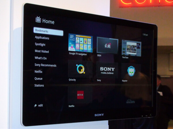 「Google TV」こと、「Sony Internet TV」
