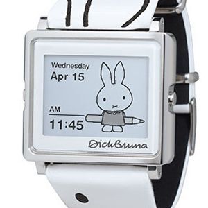 ASCII.jp：ミッフィーが時をお知らせ、エプソンの電子ペーパー腕時計に