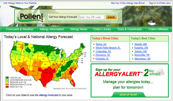 Ascii Jp 花粉はアメリカ西海岸でも飛んでいます 閲覧注意 1 2