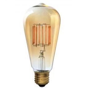 ビートソニック、レトロなフィラメント電球風のLED照明を一般発売