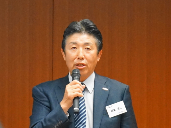 「4Kがビジネス展開の軸になる」と語る、同社代表取締役社長の坂東浩二氏