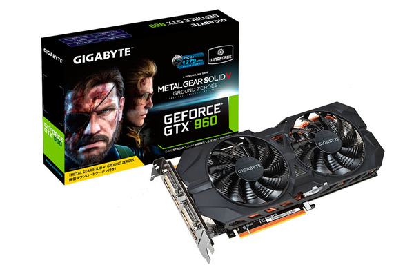 GIGABYTE Geforce GTX960 ショート