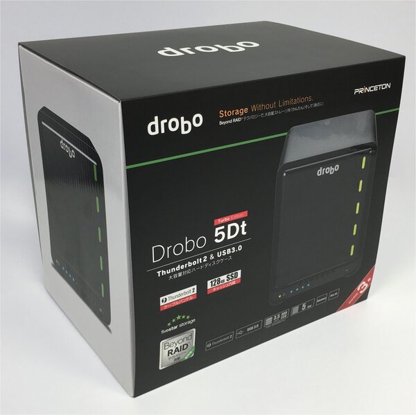 ASCII.jp：Drobo 5Dが進化した！ Thunderbolt 2対応のDrobo 5Dtを試す