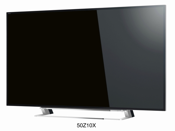東芝の4Kテレビハイエンドモデル「REGZA Z10X」。50V型の実売価格は36万円前後