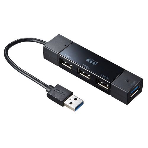ASCII.jp:USB 3.0対応コンパクトUSBハブ「USB-HAC402」