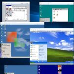 Windows 3.1から10まで10個のWindowsを同時に起動してみた（10～Me編）
