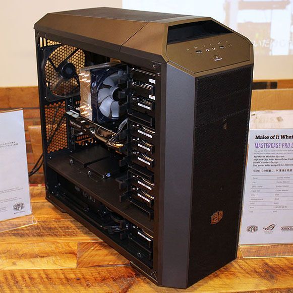 ASCII.jp：CoolerMasterが組み替え可能なPCケース「MasterCase 5」を発表