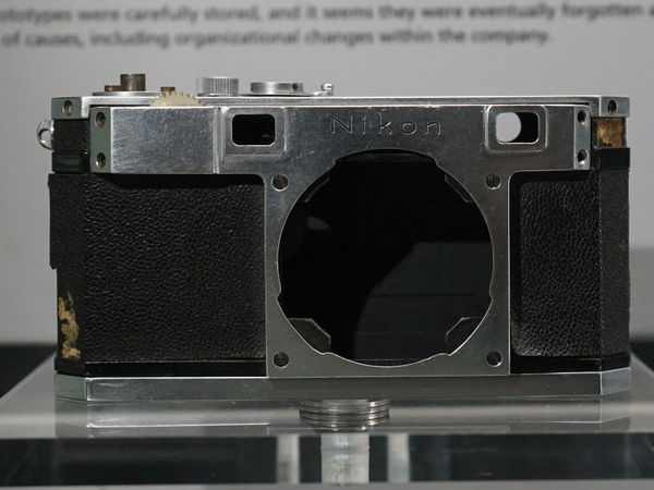 本邦初公開となる、Nikon Model 1の試作機。20台しか作られなかったそうだ