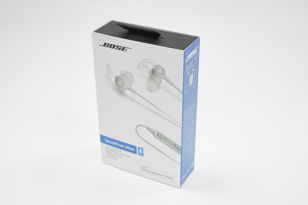 Bose SoundTrue Ultra in-ear headphonesのパッケージ