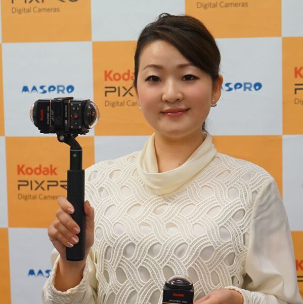 ASCII.jp：4K画質で360度撮影ができるアクションカメラ「Kodak PIXPRO