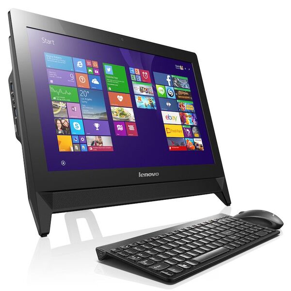 ASCII.jp：レノボ、19.5型でも奥行き50mmの一体型PC「Lenovo C20」