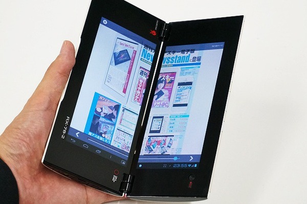着せ替えパネルで大改造「Sony Tablet P」：Xperiaヒストリー