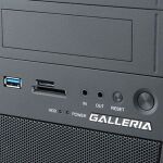 SSDや専用キーボードが標準搭載、ゲームのためのデスクトップ「GALLERIA ZF」