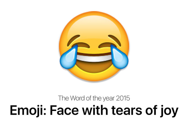 Ascii Jp 英語圏で15年を代表する 今年の言葉 に絵文字が選ばれる 1 2