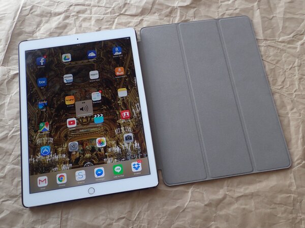 iPadといえば誰もが思い浮かべる標準的カバー＆ケースだが、大きいと重い