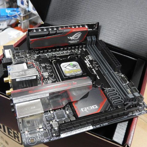 美品 ASUS MAXIMUS Ⅷ IMPACT Z170 最新BIOS更新済み Asus Maximus VIII Impact (Z170) Motherboard Review | KitGuru