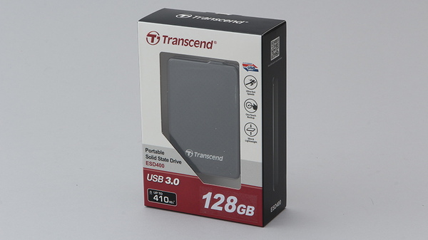 「Transcend ESD400」シリーズのパッケージ
