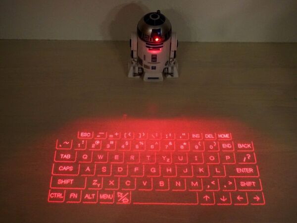 ASCII.jp：R2-D2のバーチャルキーボードを使ってみた