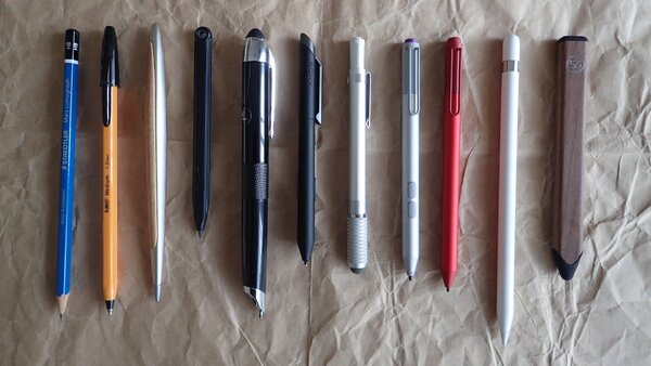 鉛筆からボールペン、デジタルペンや静電式スタイラスペン、充電の必要なアクティブなスタイラス……世の中にはすでに多くのペンがあるが、目指すところはどこだろうか？