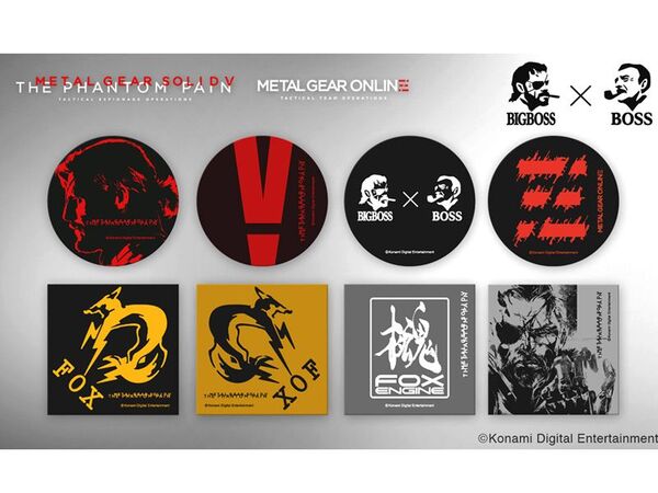 ASCII.jp：イオン限定、BOSS6缶パック特典のMGSV:TPPのコースターが