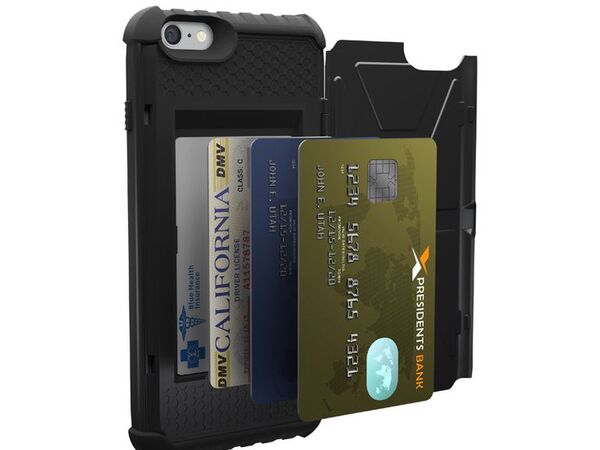 ASCII.jp：カードを4枚収納できる、耐衝撃iPhoneケース