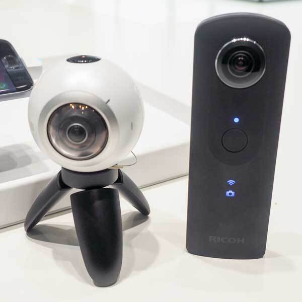 最新360度カメラ「Gear 360」と「LG 360 CAM」をTHETA Sと比べてみた
