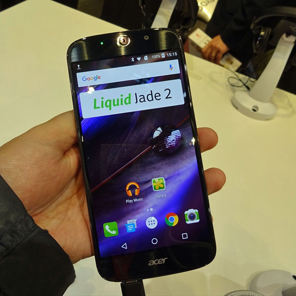 強力Androidスマホ「Liquid Jade2」やWindowsスマホも展示のacerブース