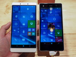 最新Windows 10 Mobile機「MADOSMA Q601」とVAIO Phone Bizを実機で比べてみた