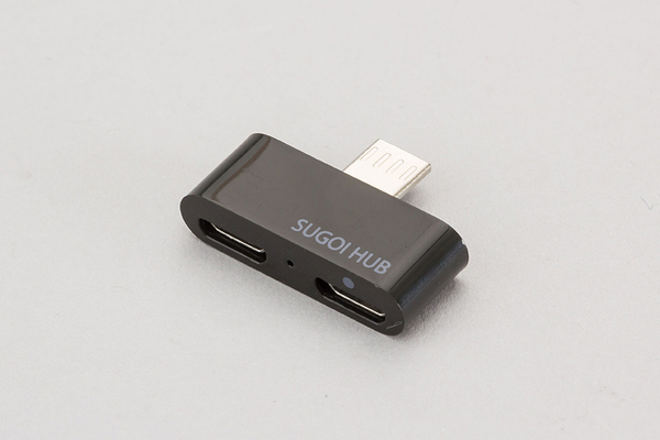 sammentrækning stavelse klarhed ASCII.jp：同時充電対応の極小USBハブ「SUGOI HUB micro Charge」が便利！ (1/2)