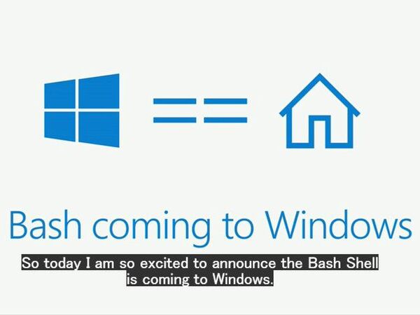 Ascii Jp Buildで発表された Bash On Ubuntu On Windows とは 1 2