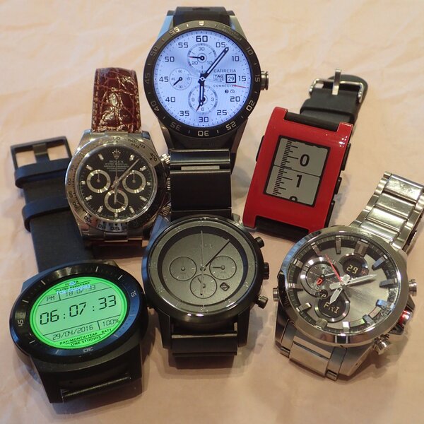 ごく普通の腕時計もスマートウォッチや過去の腕コンも購入して使ってきた