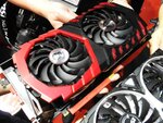 MSI製TWIN FROZR採用「GTX 1070/1080」を台湾で見た！