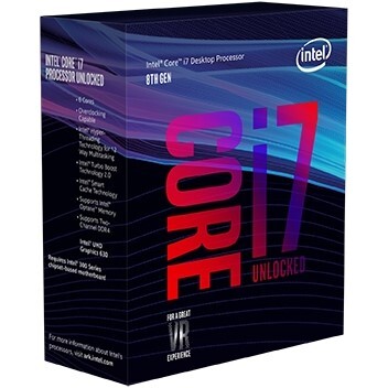 Intel  Core I7-8700K 　CPU　インテル