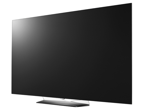LGの有機ELテレビ「OLED B6P」。同社は3シリーズ5機種の4K有機ELテレビをラインナップしている