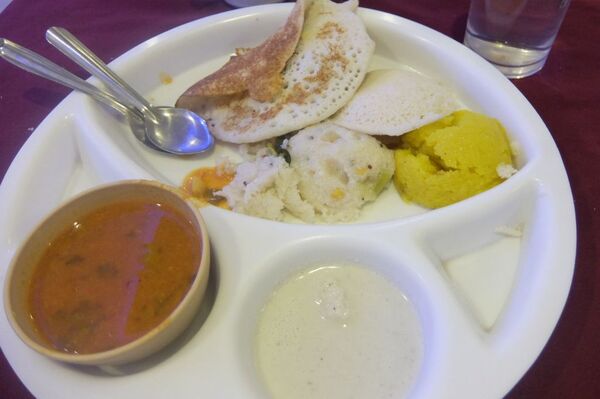 南インドで食べられる「イドゥリ」