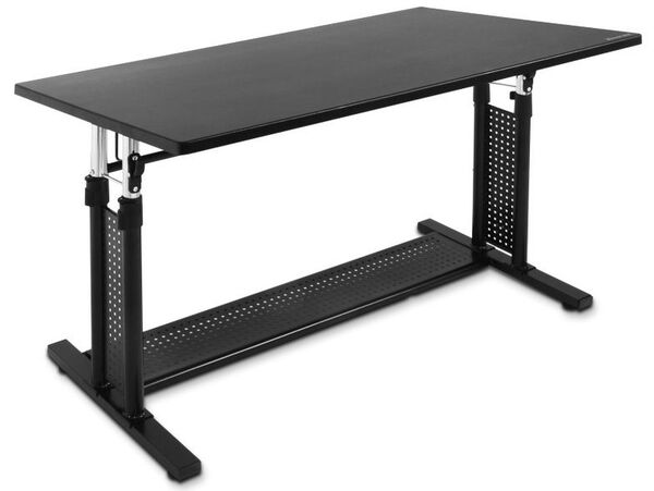 ASCII.jp：ベッドのサイドテーブルとしても使える、人気の昇降式デスク