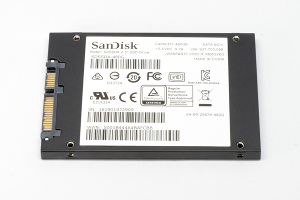 SanDisk SSD PLUSシリーズ 480GB