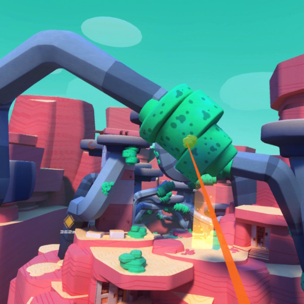 Ascii Jp ワイヤーフックvrアクションゲーム Windlands 2 高所を飛び移りながら移動する独特の浮遊感が爽快