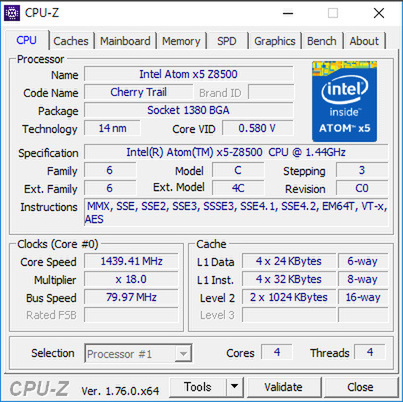 Ascii Jp Z8500 4gbメモリー搭載のマシマシスティックpc Diginnos Stick Dg Stk4s のベンチチェック
