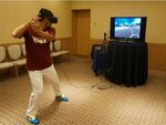 VRで打撃トレーニング！　NTTデータ、楽天にVRによる選手のトレーニングシステムを提供 