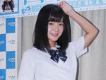 今度は迫りまくる妹だ!!　西永彩奈が24th DVD発売イベントに制服で登場