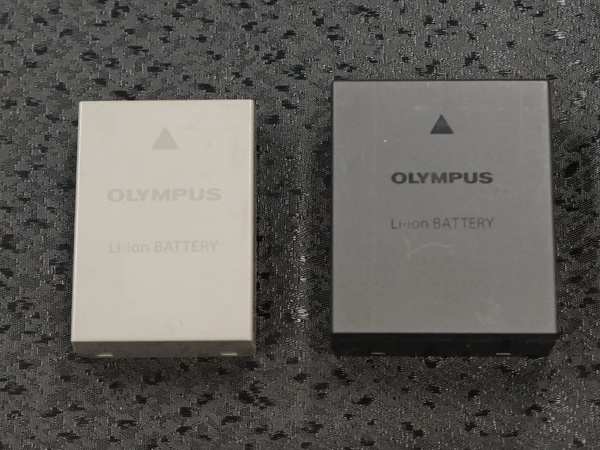 バッテリーは従来のもの（左）よりも大きくなっている